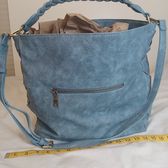 Urban Expressions Vegan Tote Shoulder Bag - Picture 2 of 11